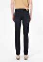 thumb-Afficher les détails de 044 Karl Pantalon Bleu Foncé Straight Leg  En  Straight Fit Homme