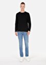 thumb-Afficher les détails de T-shirt À Manches Longues Noir Regular Fit  Homme