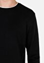 thumb-Afficher les détails de T-shirt À Manches Longues Noir Regular Fit  Homme