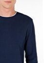 thumb-Afficher les détails de T-shirt À Manches Longues Marine Regular Fit  Homme