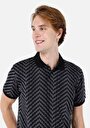 thumb-Afficher les détails de T-shirt Polo À Manches Courtes Noir  Regular Fit Homme