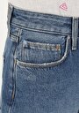 thumb-Afficher les détails de Short Bleu Wıde Fit Femme
