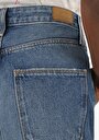 thumb-Afficher les détails de Short Bleu Wıde Fit Femme