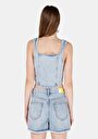 thumb-Afficher les détails de Büstiyer Bleu Slim Fit Femme