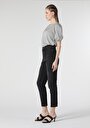 thumb-Afficher les détails de 883 Roxy Pantalon Denim Crop Leg  En  Crop Mom Fit Femme