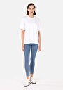 thumb-Afficher les détails de 759 Lara Pantalon Bleu   En  Skinny Fit Femme