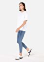 thumb-Afficher les détails de 759 Lara Pantalon Bleu   En  Skinny Fit Femme