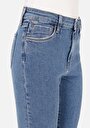 thumb-Afficher les détails de 759 Lara Pantalon Bleu   En  Skinny Fit Femme