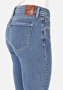 thumb-Afficher les détails de 759 Lara Pantalon Bleu   En  Skinny Fit Femme