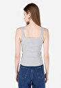 thumb-Afficher les détails de Athlète Gris Slim Fit Femme
