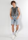thumb-Afficher les détails de Short Denim Regular Fit Homme