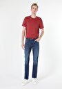 thumb-Afficher les détails de 045 David Pantalon  Straight Leg  En  Regular Fit Homme