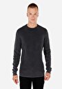 thumb-Afficher les détails de Pull Anthracite Regular Fit Manches Longues  Homme