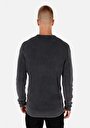 thumb-Afficher les détails de Pull Anthracite Regular Fit Manches Longues  Homme