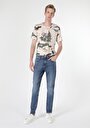 thumb-Afficher les détails de 067 Jack Pantalon Denim Tapered Leg  En  Regular Fit Homme