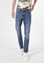 thumb-Afficher les détails de 067 Jack Pantalon Denim Tapered Leg  En  Regular Fit Homme