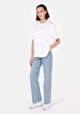 thumb-Afficher les détails de 786 Carlen Pantalon Bleu   En  Regular Fit Femme