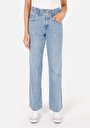 thumb-Afficher les détails de 786 Carlen Pantalon Bleu   En  Regular Fit Femme