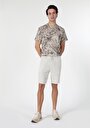 thumb-Afficher les détails de Short Blanc Regular Fit Homme