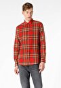 thumb-Afficher les détails de Chemise À Manches Longues Marron Regular Fit   Homme