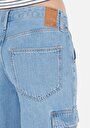 thumb-Afficher les détails de Short Bleu Cargo Fit Femme
