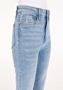 thumb-Afficher les détails de 791 Monica Pantalon Bleu   En  Regular Fit Femme