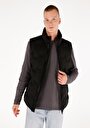 thumb-Afficher les détails de Gilet Noir Slim Fit Homme