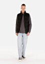thumb-Afficher les détails de Gilet Noir Slim Fit Homme