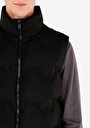 thumb-Afficher les détails de Gilet Noir Slim Fit Homme