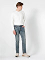 thumb-Afficher les détails de 044 Karl Pantalon Denim Straight Leg  En  Straight Fit Homme