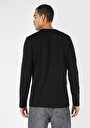 thumb-Afficher les détails de T-shirt À Manches Longues Noir Regular Fit  Homme