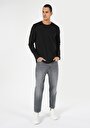 thumb-Afficher les détails de T-shirt À Manches Longues Noir Regular Fit  Homme