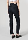 thumb-Afficher les détails de 703 Carla Pantalon Bleu Foncé   En  Slim Fit Femme