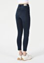 thumb-Afficher les détails de 760 Diana Pantalon Bleu Foncé   En  Skinny Fit Femme