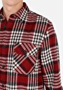 thumb-Afficher les détails de Chemise À Manches Longues Rouge Comfort Fit   Homme