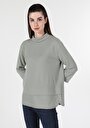 thumb-Afficher les détails de T-shirt À Manches Longues Vert Regular Fit  Femme