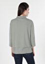 thumb-Afficher les détails de T-shirt À Manches Longues Vert Regular Fit  Femme