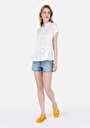 thumb-Afficher les détails de Short Bleu Mom Fit Femme