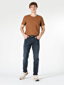 thumb-Afficher les détails de 067 Jack Pantalon Denim Tapered Leg  En  Regular Fit Homme