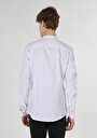 thumb-Afficher les détails de Chemise À Manches Longues Blanc Slim Fit   Homme