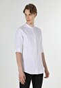 thumb-Afficher les détails de Chemise À Manches Longues Blanc Slim Fit   Homme