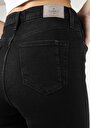 thumb-Afficher les détails de 760 Diana Pantalon Noir   En  Skinny Fit Femme