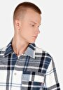 thumb-Afficher les détails de Chemise À Manches Longues Bleu Comfort Fit   Homme
