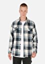thumb-Afficher les détails de Chemise À Manches Longues Vert Regular Fit   Homme