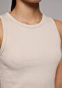 thumb-Afficher les détails de Athlète Beige Slim Fit Femme