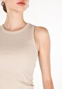 thumb-Afficher les détails de Athlète Beige Slim Fit Femme