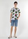 thumb-Afficher les détails de T-shirt À Manches Courtes Blanc Comfort Fit  Homme