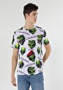 thumb-Afficher les détails de T-shirt À Manches Courtes Blanc Comfort Fit  Homme
