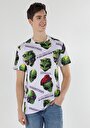 thumb-Afficher les détails de T-shirt À Manches Courtes Blanc Comfort Fit  Homme