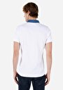 thumb-Afficher les détails de T-shirt Polo À Manches Courtes Blanc  Slim Fit Homme